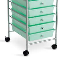 recollections drawer michaels cart craft rolling organization mint paper